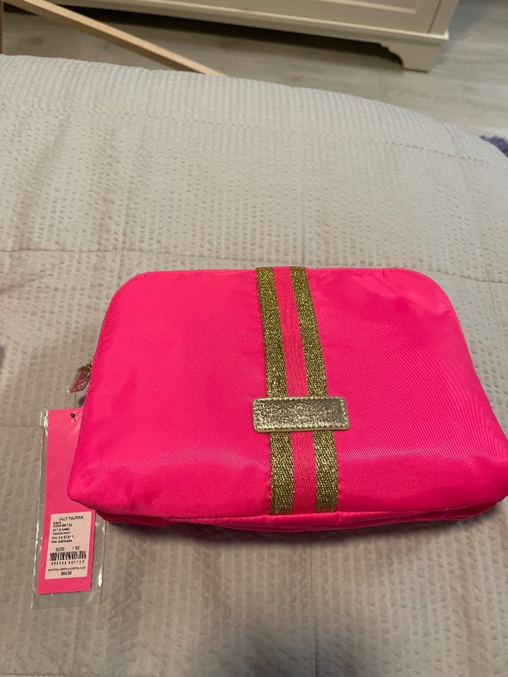 NWT Lilly Pulitzer Thompson Pouch, 2 zippered sections